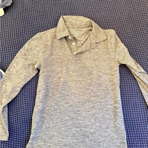 Crewcuts Heather Gray Kids Polo